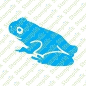 Transparentní razítko žába