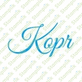 Transparentní razítko Kopr